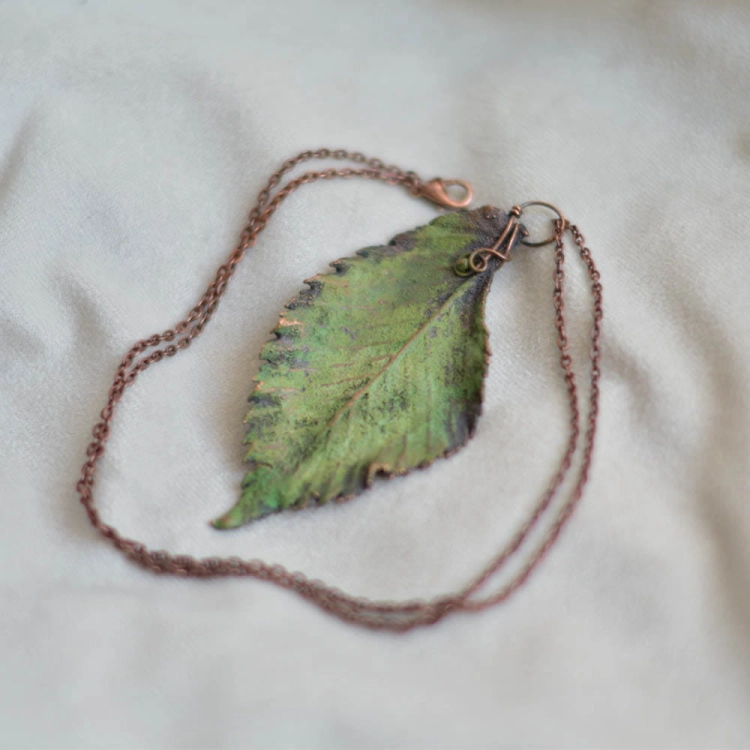 green-leaf-electroformed-copper-jewelry-Pociecha-Jewelry-6.jpg