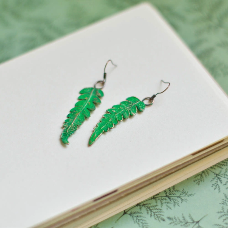 fern-leaf-earrings-copper electroforming-pociecha-jewelry-pociechajewelry-11.jpg
