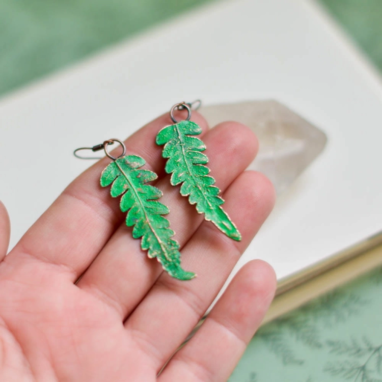 fern-leaf-earrings-copper electroforming-pociecha-jewelry-pociechajewelry-14.jpg