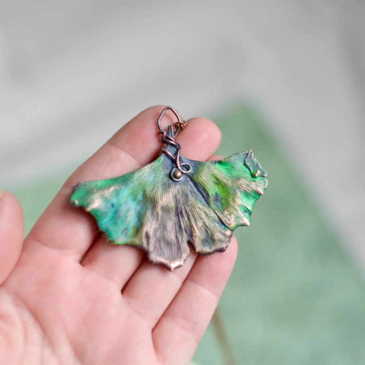 real-leaf-necklace-copper electroforming-pociecha-jewelry-pociechajewelry-150.jpg