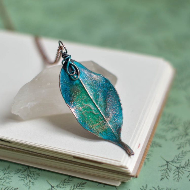 real-leaf-necklace-copper electroforming-pociecha-jewelry-pociechajewelry-10.jpg