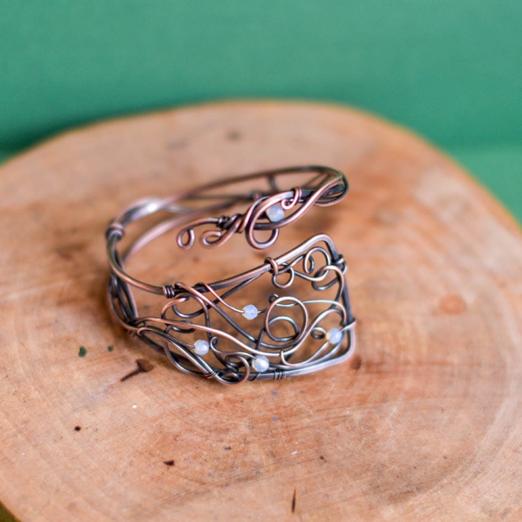 pociechajewelry-wirewrapping-bransoletka-opalit-miedź.jpg