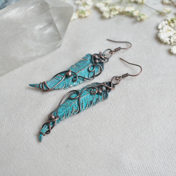 leaf-earrings- fern-copper-jewelry-Pociecha-Jewelry-26.jpg