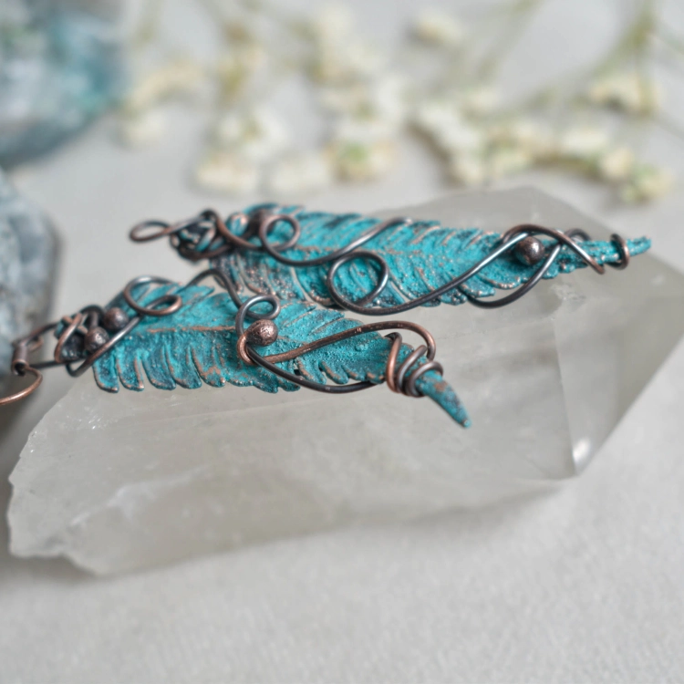 leaf-earrings- fern-copper-jewelry-Pociecha-Jewelry-27.jpg