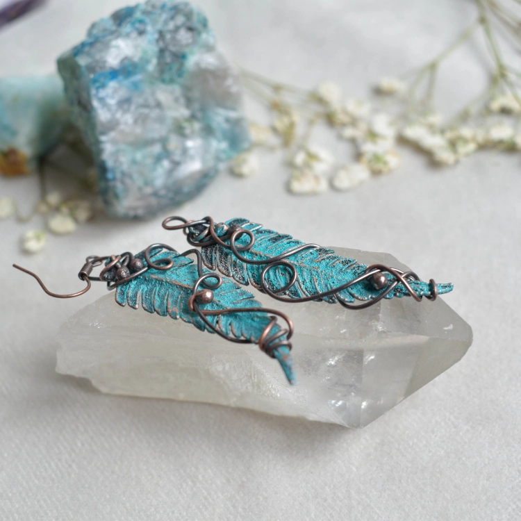 leaf-earrings- fern-copper-jewelry-Pociecha-Jewelry-28.jpg