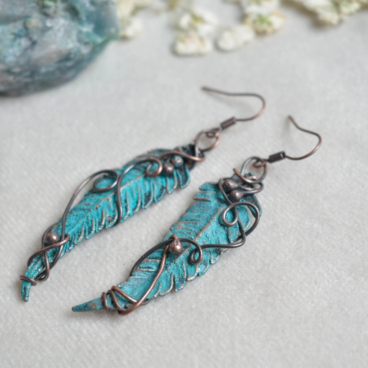 leaf-earrings- fern-copper-jewelry-Pociecha-Jewelry-29.jpg