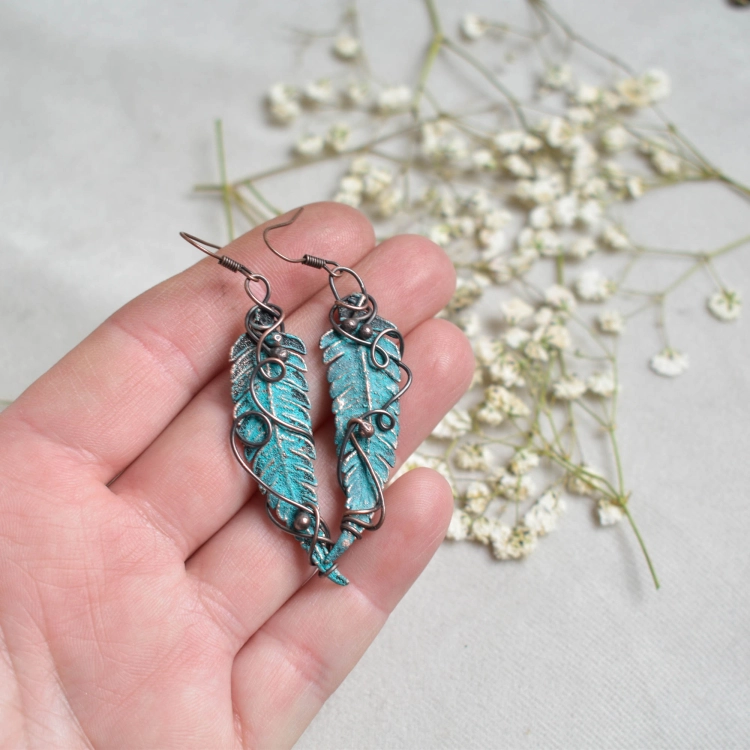 leaf-earrings- fern-copper-jewelry-Pociecha-Jewelry-30.jpg