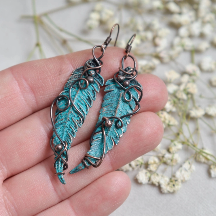 leaf-earrings- fern-copper-jewelry-Pociecha-Jewelry-31.jpg
