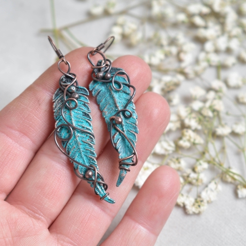 leaf-earrings- fern-copper-jewelry-Pociecha-Jewelry-32.jpg