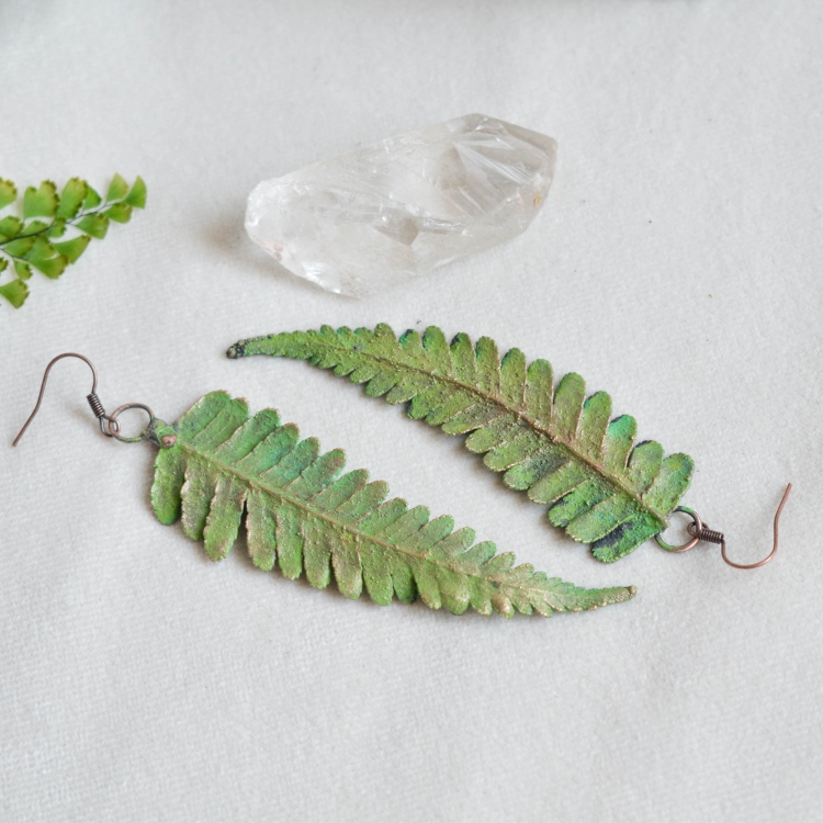 fern-earrings-copper-electroforming-Pociecha-Jewelry-6.jpg